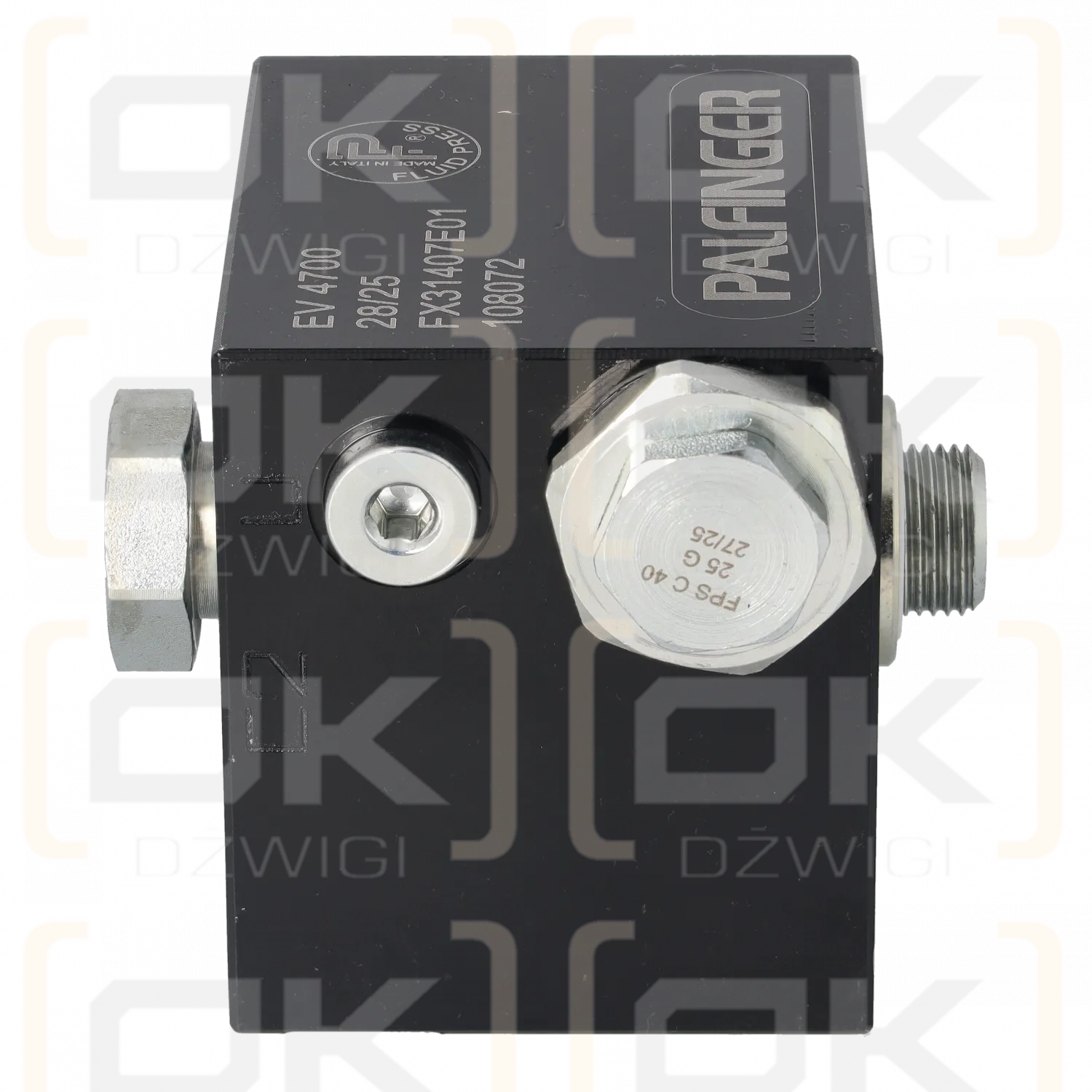 Cerradura de cilindro de soporte Palfinger