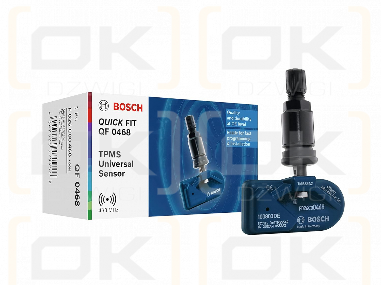 Sensor de presión de neumáticos BOSCH Quick-Fit