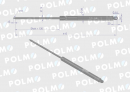 Siłownik szyby przedniej L max. 415mm F182800200210P FENDT POLMO
