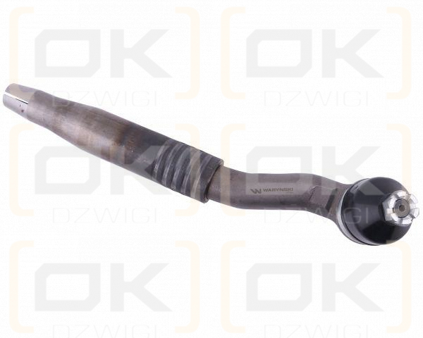 Przegub kierowniczy lewy 385mm- M22x1,5 F198300100010 WARYŃSKI