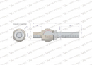 Przegub kierowniczy 241mm- M30x1,5; M28x1,5 F926301100010 WARYŃSKI