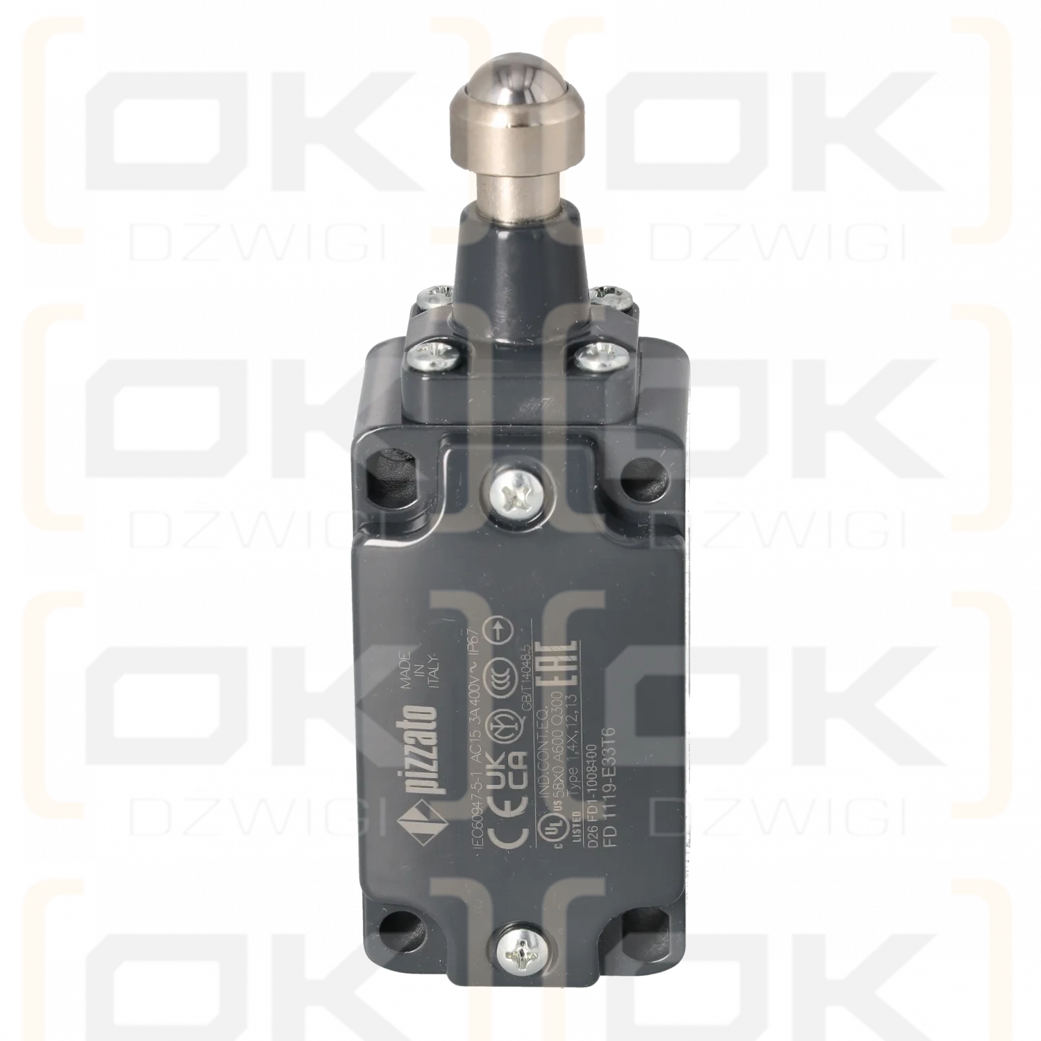 Wyłącznik krańcowy 2xNC  PIZZATO seria FD SQ59682