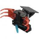 Захват для валки деревьев; жесткий 3+2 - диаметр реза 600 мм