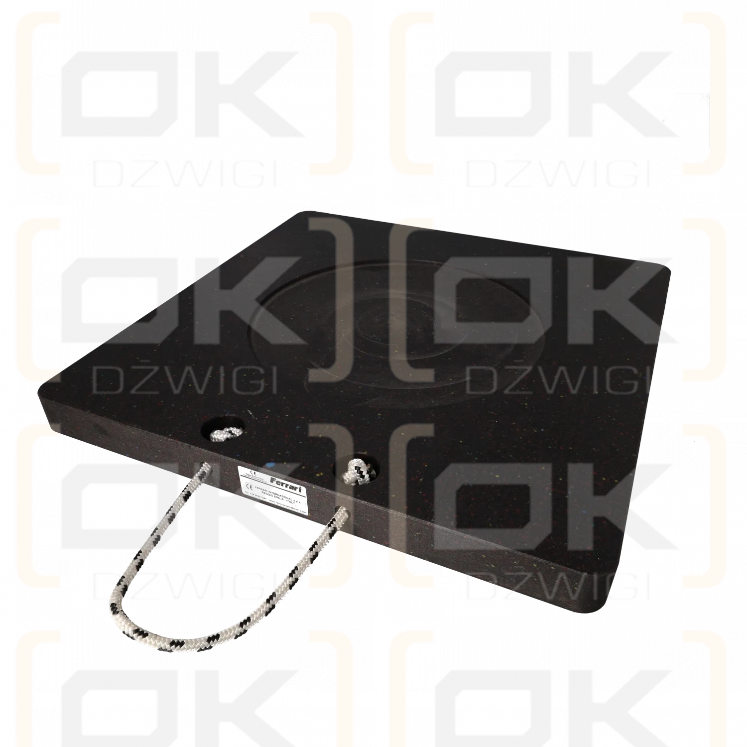 Podkład pod stopy podpór Ferrari 500x500x40