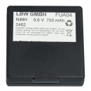 Hetronic Nova Ergo 9.6VDC 750mAh battery