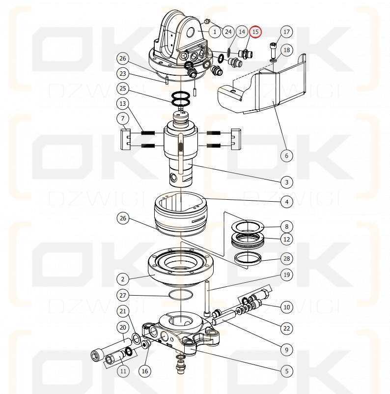 Rotator nipple GR463X