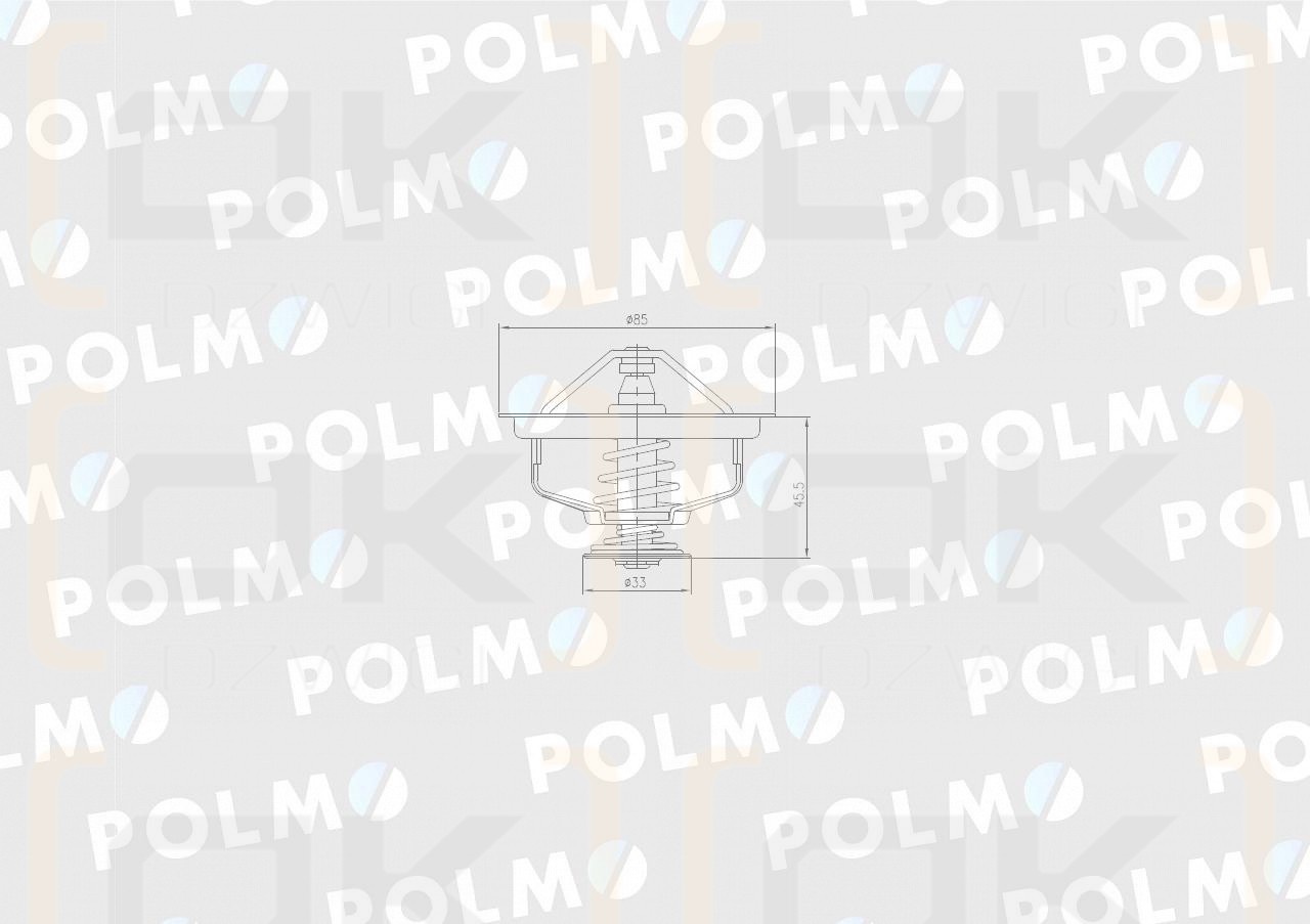 Termostat G199204010020 Fendt POLMO