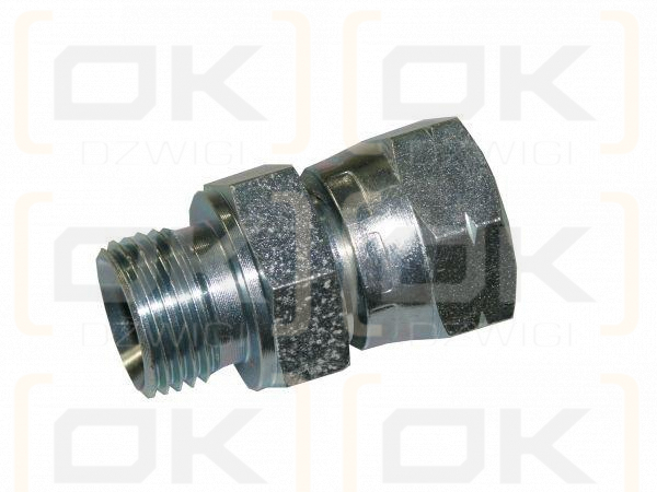 Złącze proste hydrauliczne AB G1/2xG1/2