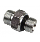 Złącze hydrauliczne proste BB G3/8-18x1.5 z uszczelnieniem (G3/8X18)