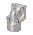 Elbow connection 90 degrees 3/4"-40 square set