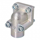 Elbow connection 90 degrees 3/4"-55 square set