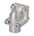 Elbow connection 90 degrees 3/4"-55 square set