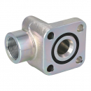 Elbow connection 90 degrees 3/4"-55 square set