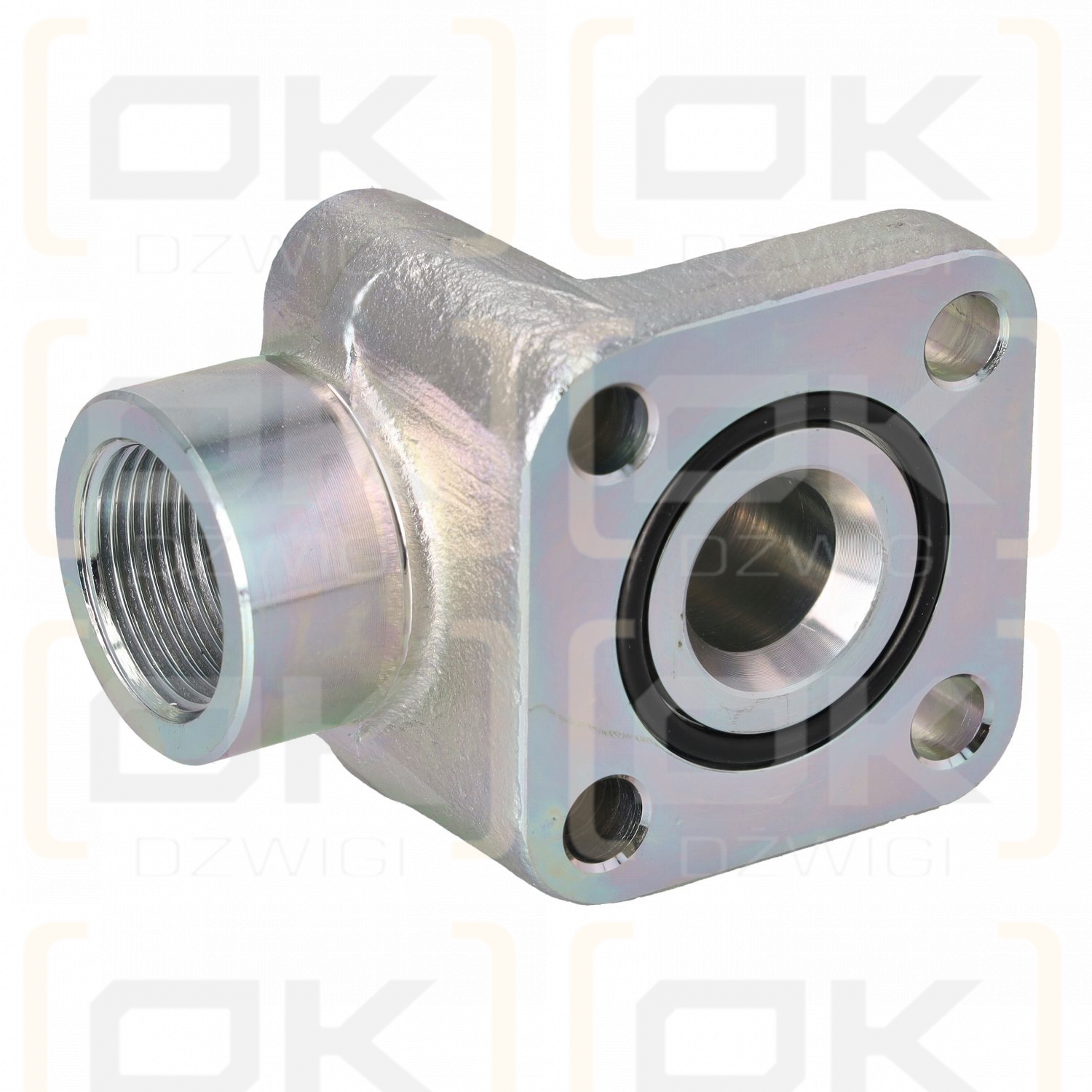 Elbow connection 90 degrees 3/4"-55 square set