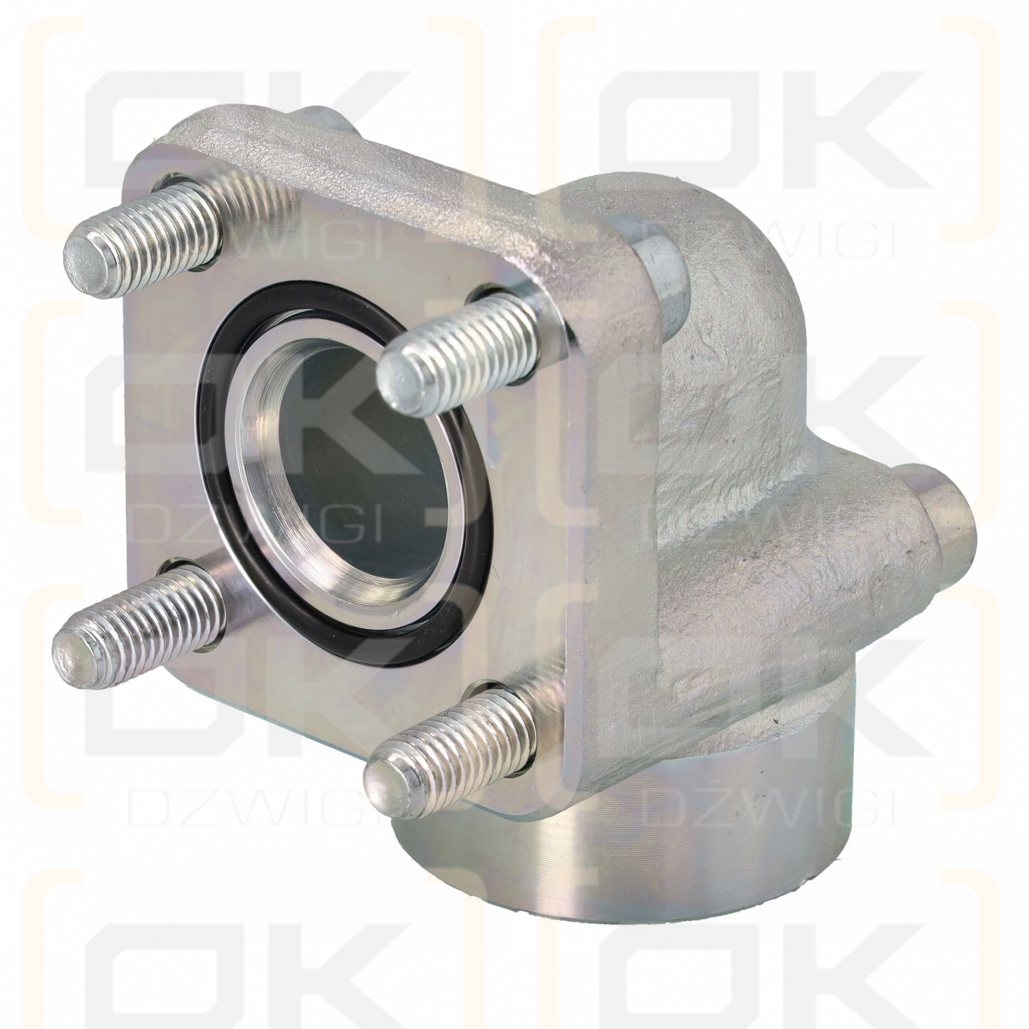 Elbow connection 90 degrees 1"-55 square set