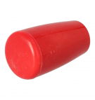 Gałka z gwintem czerwona M8 fi 26mm dł42mm