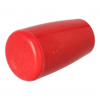Gałka z gwintem czerwona M8 fi 26mm dł42mm