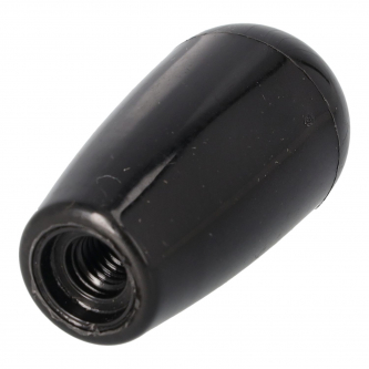 Gałka z gwintem czarna M8 dł52mm