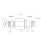 Krüger Swivel Joint M42x2.0 - 30S M42x2.0 - 30S