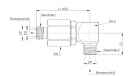 Вертлюг Крюгера M14x1,5 - 8 л M14x1,5 - 8 л