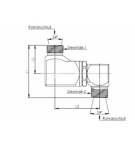 Swivel Krüger M52x2.0 - 38S M52x2.0 - 38S
