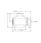 Krüger IG 1/4 "IG 1/4" Rotary Union