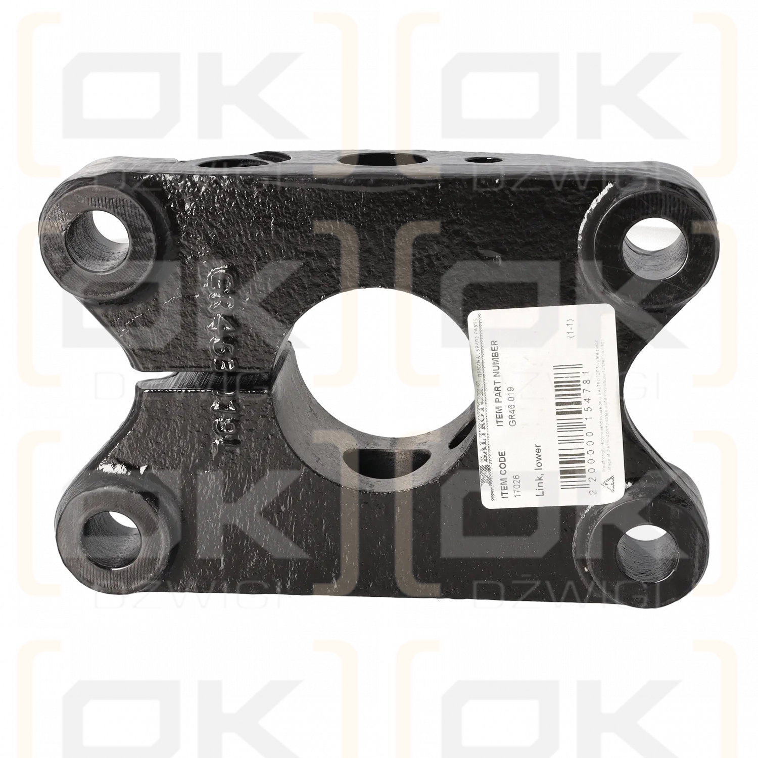 Dolna flansza rotatora Baltrotors GR463-01