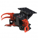 ICM tree felling grapple with movable blade - cutting diameter 384mm