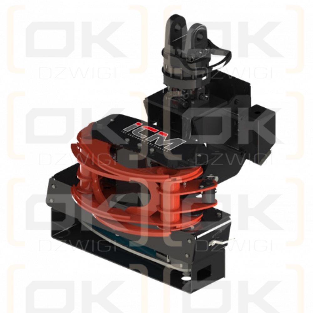 Лесозаготовительный захват с бензопилой