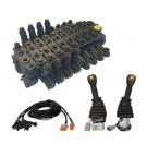 HC-DVS14/8 manifold steer. electro-hydraulic (set) 12VDC