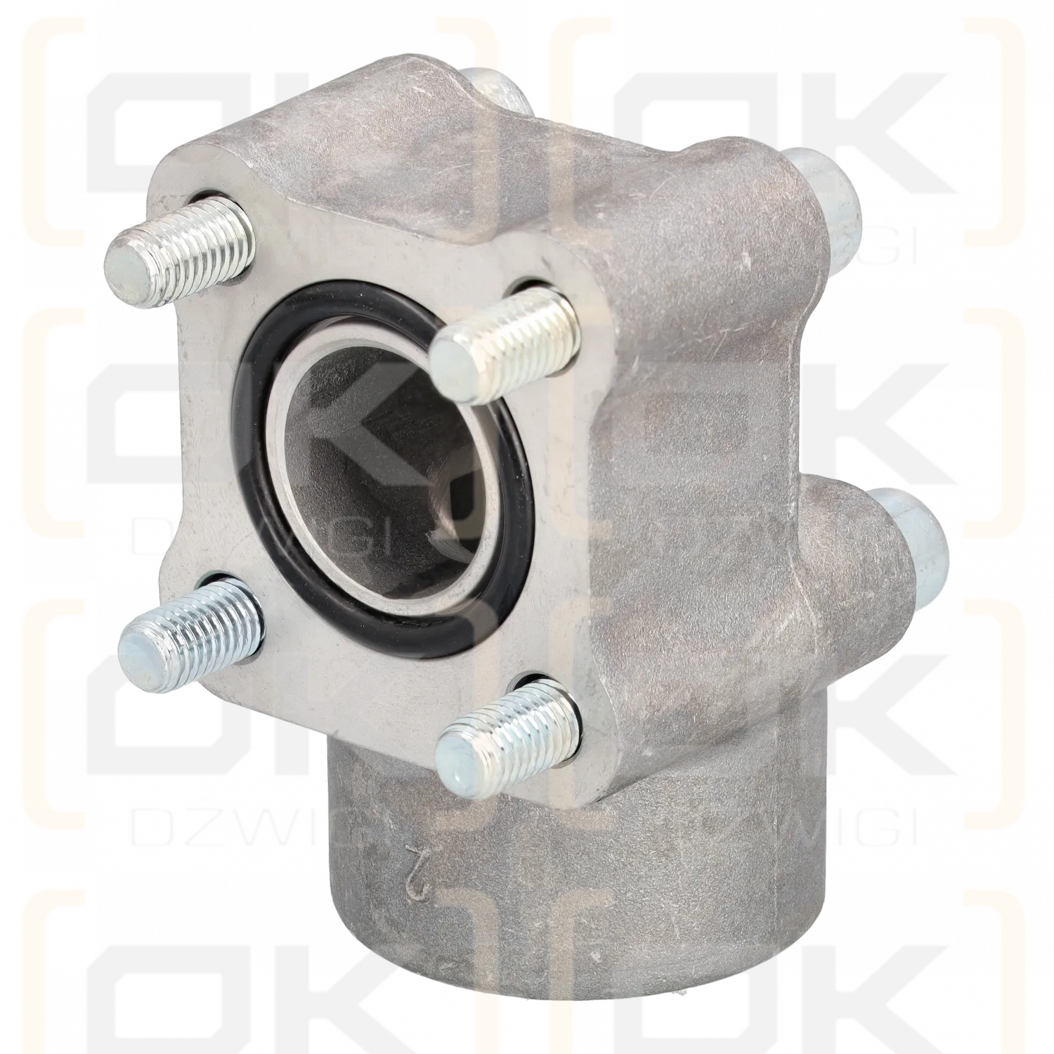 Elbow connection 90 degrees 1"-55 square set