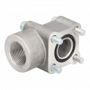 Elbow connection 90 degrees 1"-55 square set