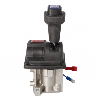 Pneumatic joystick 2-position G1/8'' 10bar, bottom connections