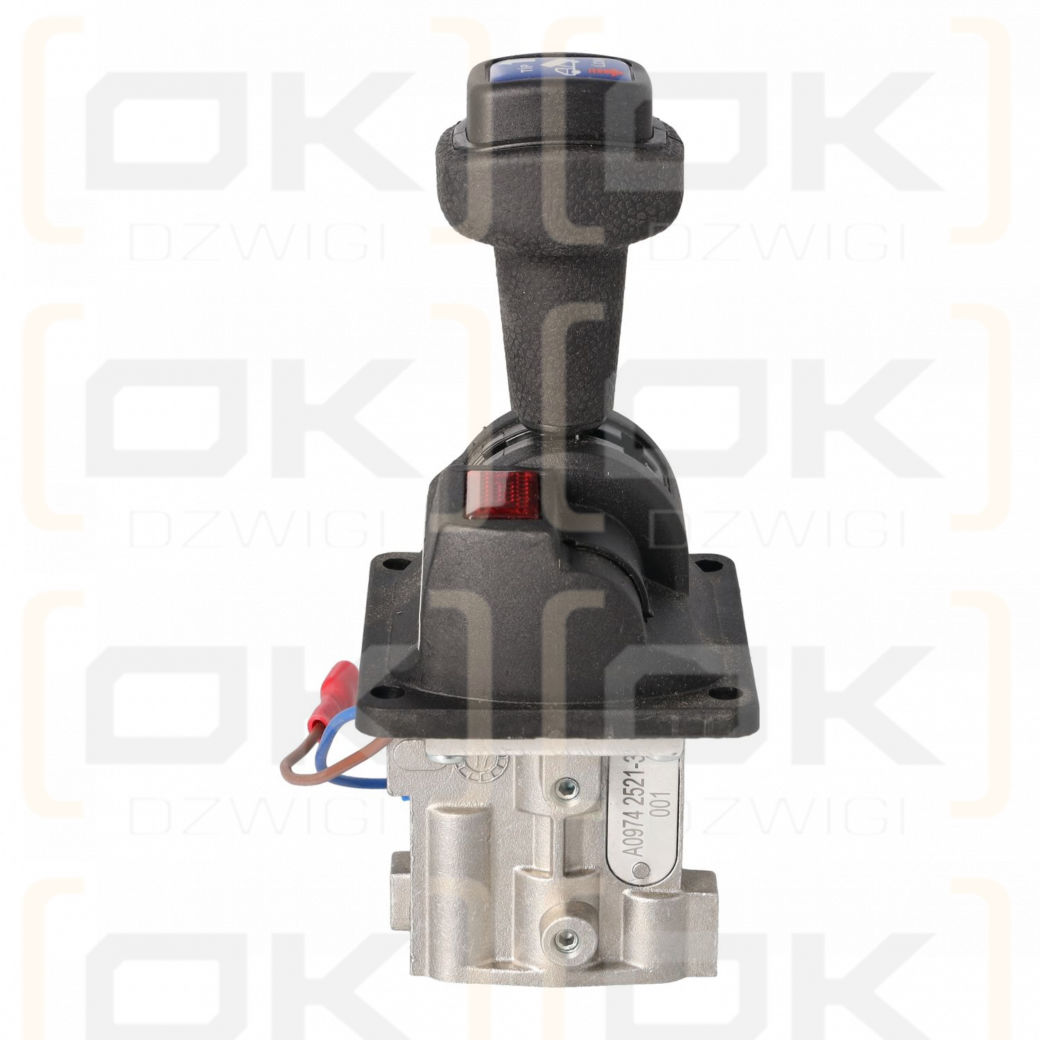 Pneumatic joystick 2-position G1/8'' 10bar, bottom connections