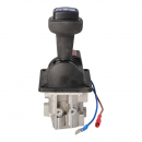 Pneumatic joystick 2-position G1/8'' 10bar, bottom connections