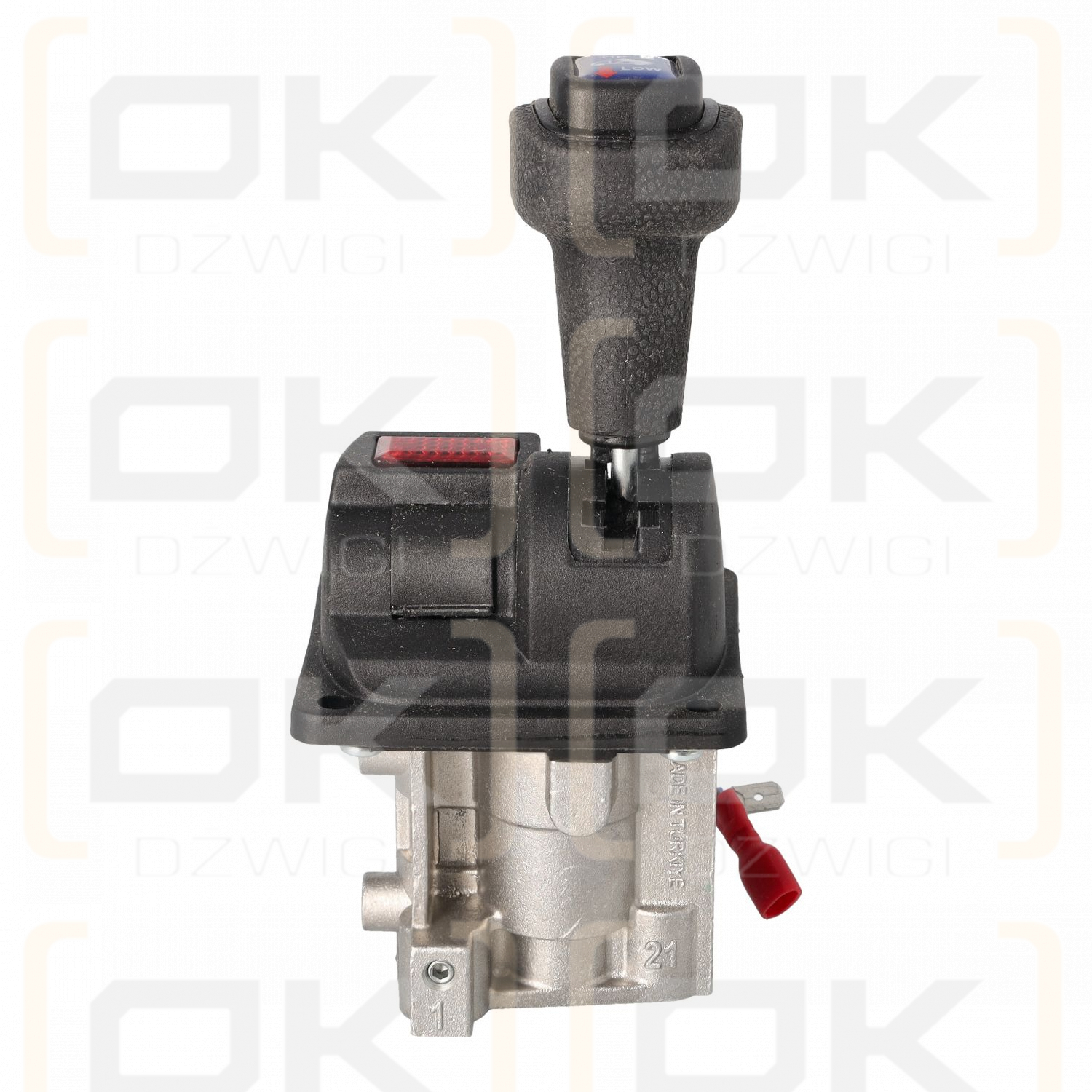 Pneumatic joystick 3-position G1/8'' 10bar, bottom connections