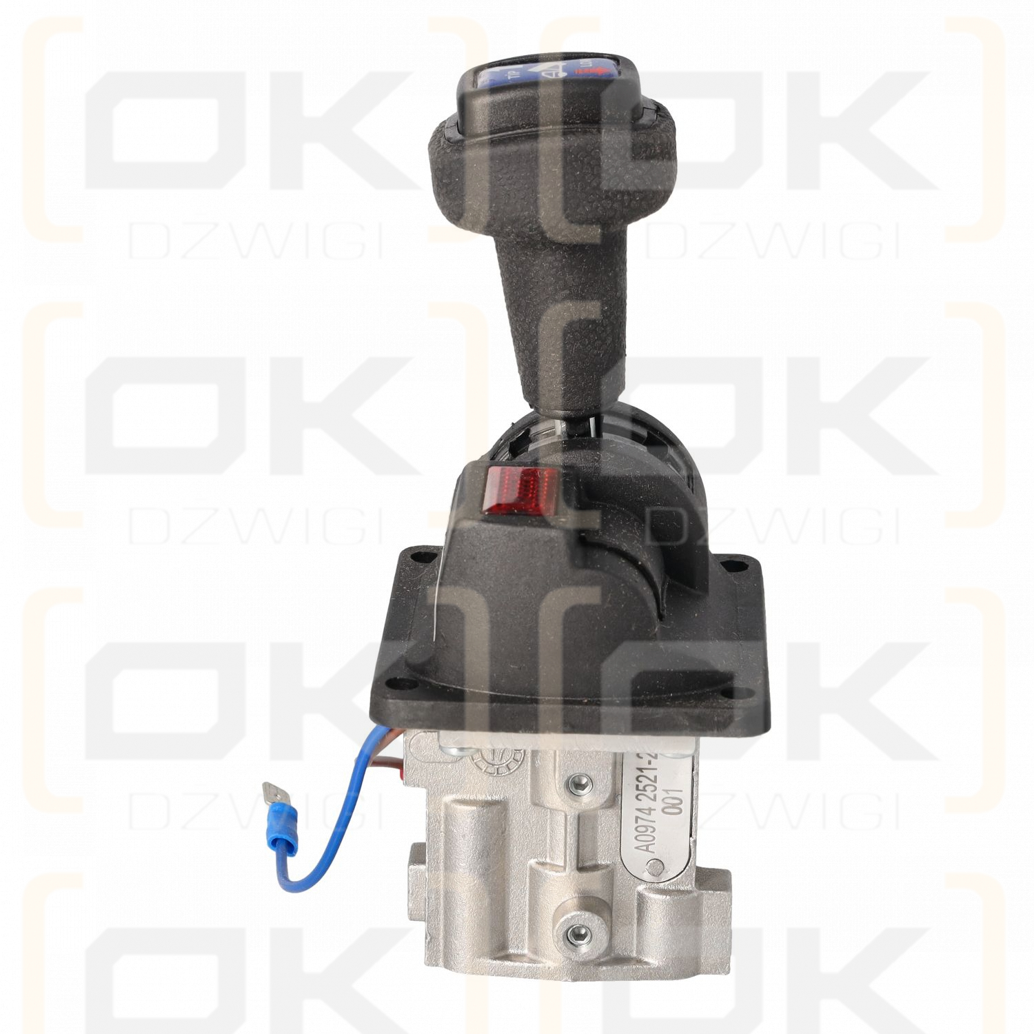 Pneumatic joystick 3-position G1/8'' 10bar, bottom connections