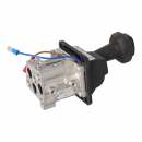 Pneumatic joystick 3-position G1/8'' 10bar, bottom connections
