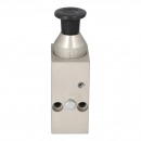 Pneumatic joystick (mushroom) engaging PTO G1/8" lower connection