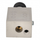 Pneumatic joystick (mushroom) engaging PTO G1/8" lower connection