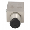 Pneumatic joystick (mushroom) engaging PTO G1/8" lower connection