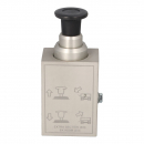 Pneumatic joystick (mushroom) for hydraulic sideboards, tippers G1/8'' lower connections
