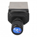 Pneumatic joystick for hooklift, skip loader, tipper BI G1/8" lower connections