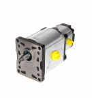 Hydraulic gear pump Bondioli Pavesi Tandem 390 + 208 cm3 / rev