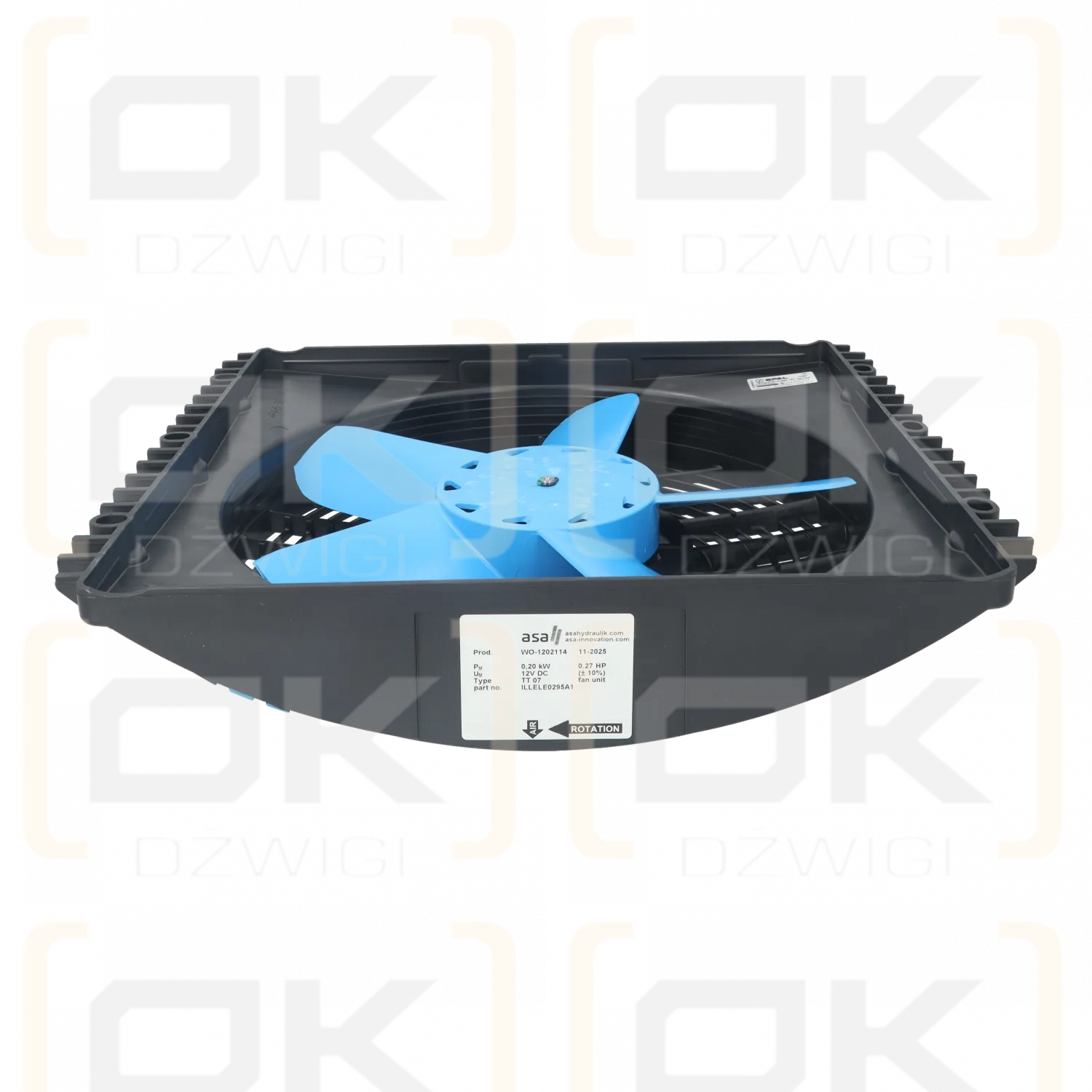 Kühlerlüfter Asa Hydraulik TT 07 12V