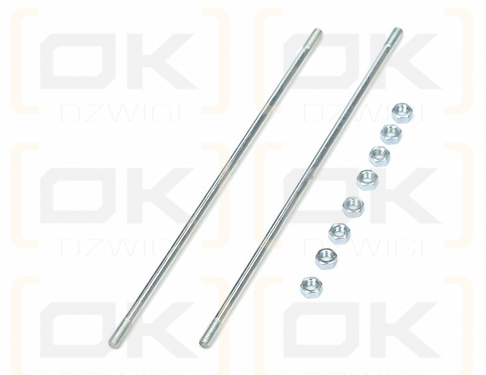 Zestaw szpilek do połączenia 4 dźwigni 3047 (JOY-DZ3047) sterowania rozdzielaczem hydraulicznym (na linki. widełki)