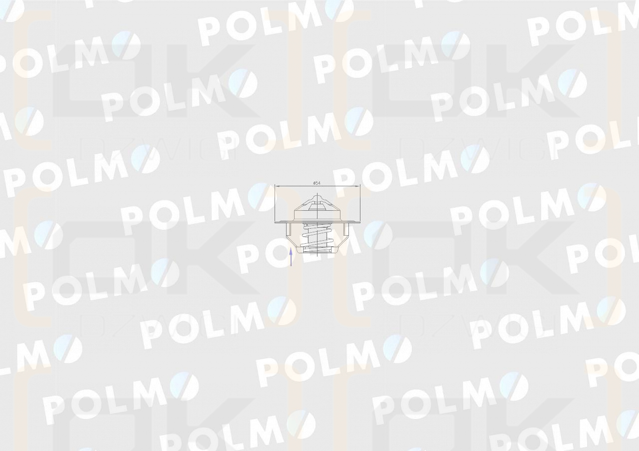 Termostat 895311H1 David Brown CASE POLMO