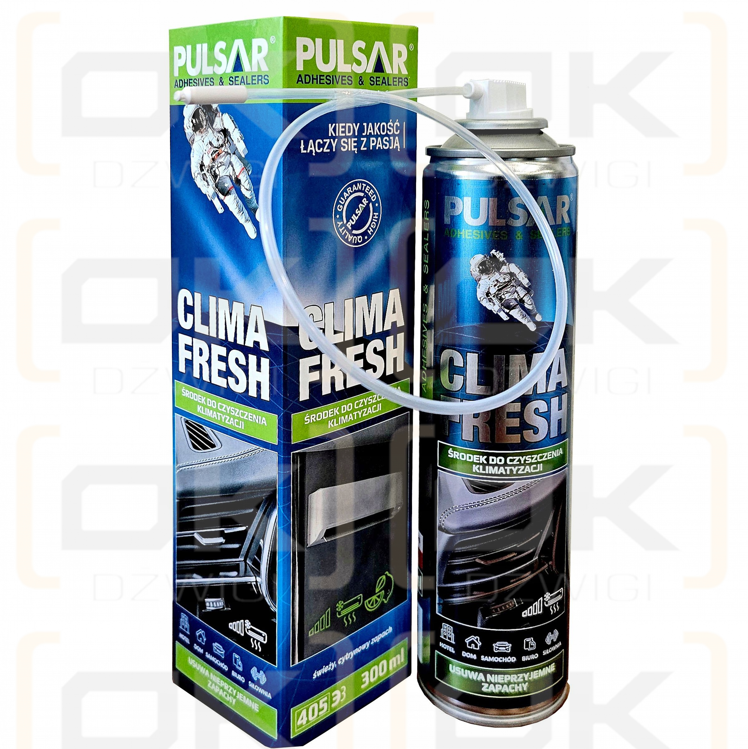 Air conditioning system cleaner