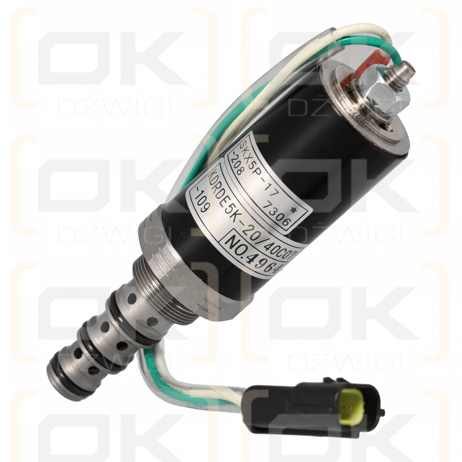 Válvula solenoide Kawasaki Solenoide KDRDE5K-20 / 40C07-109-T