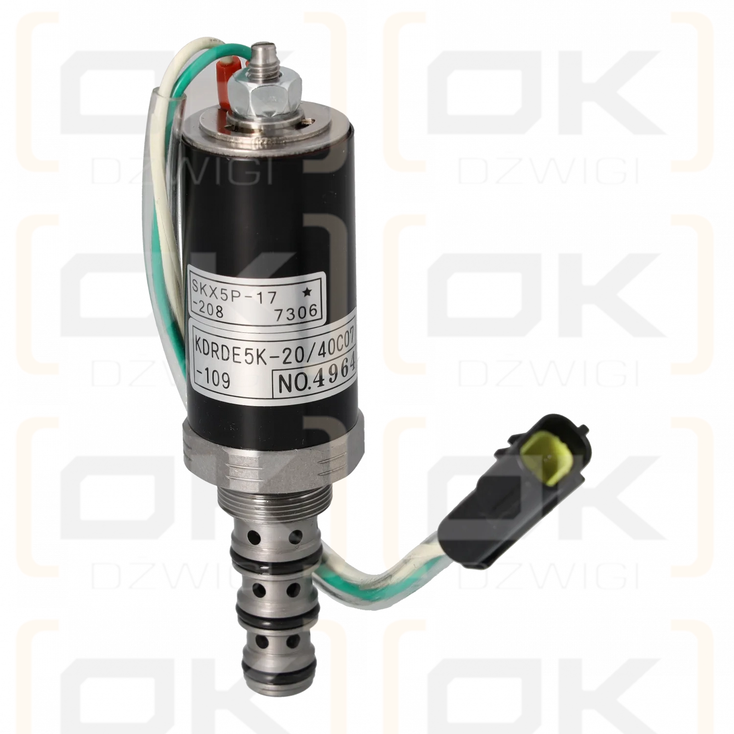 Válvula solenoide Kawasaki Solenoide KDRDE5K-20 / 40C07-109-T